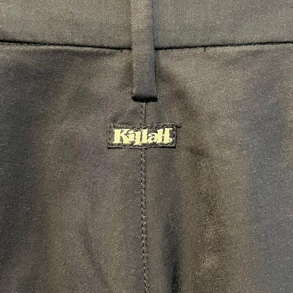 Miss Sixty Killah Y2K Black Tuxedo Stripe Pants Low Rise Made In Italy Size 28 - Picture 5 of 8